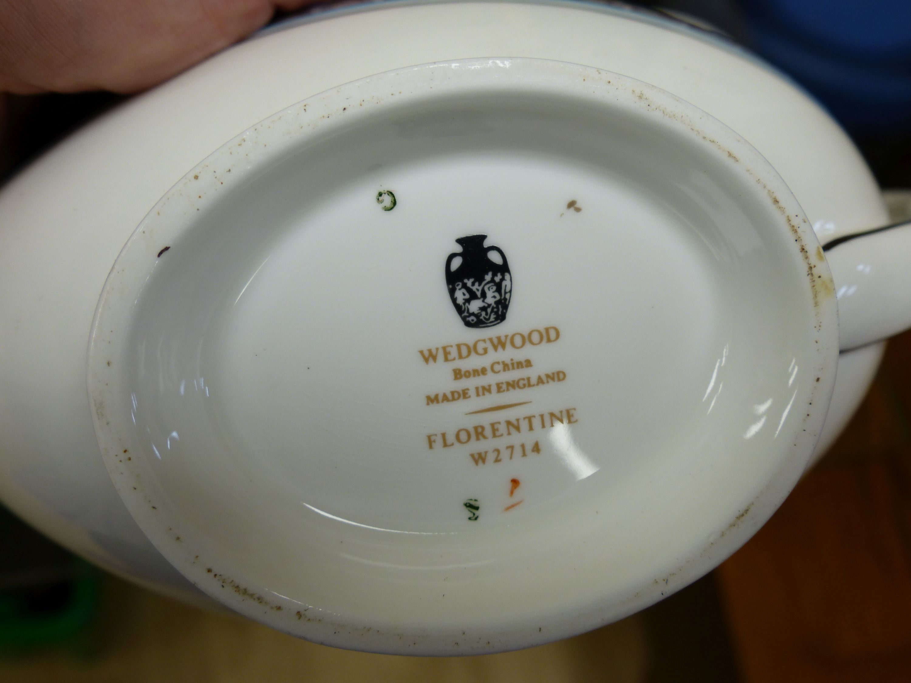 An extensive Wedgwood 'Florentine' pattern dinner, tea and coffee service